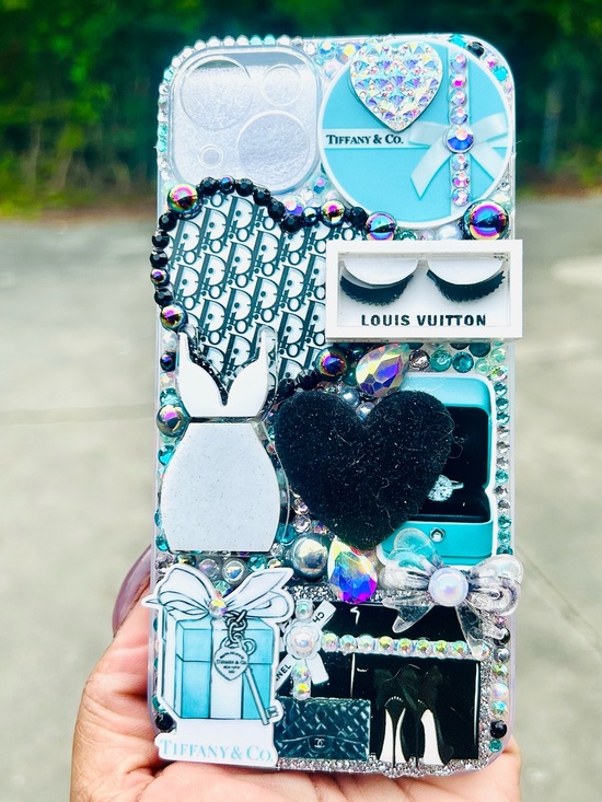 Handmade Other - 15 PLUS🖤Bling Phone Case (iPhone 15 Plus)